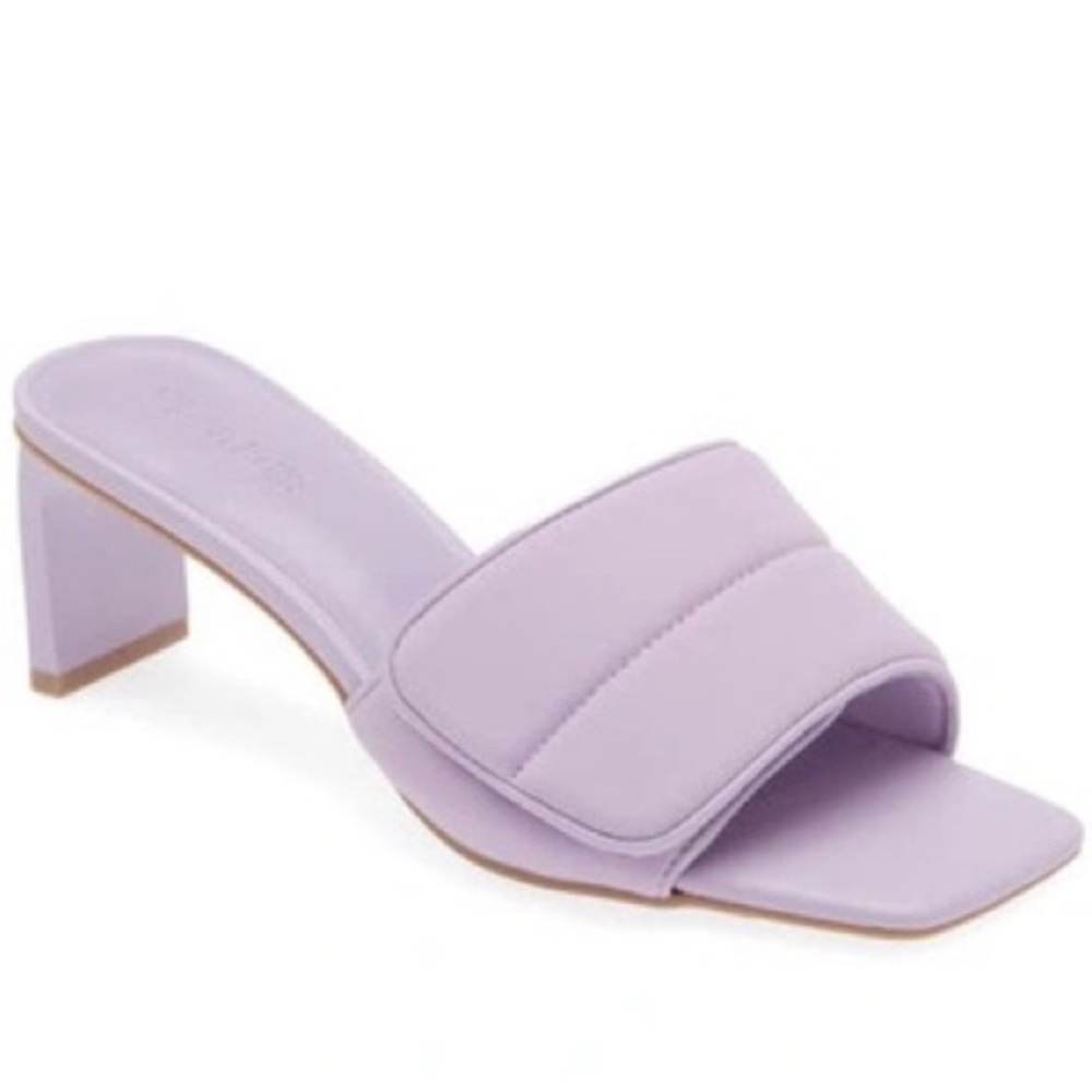 Open Edit Purple Cava Slide Sandal - Size 6.5